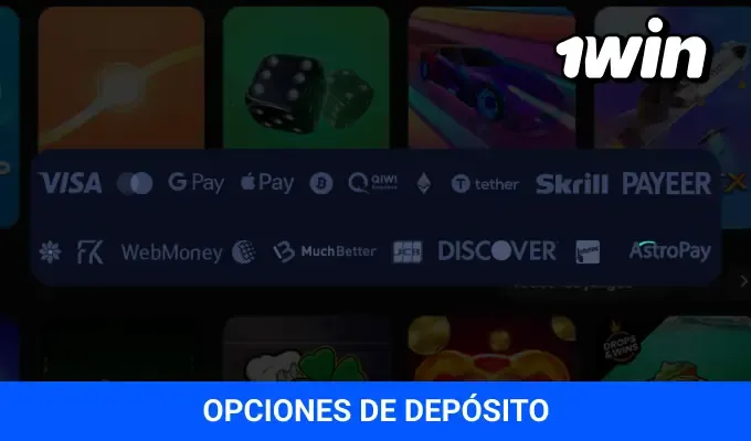Métodos de pago 1win Argentina Visa, AstroPay